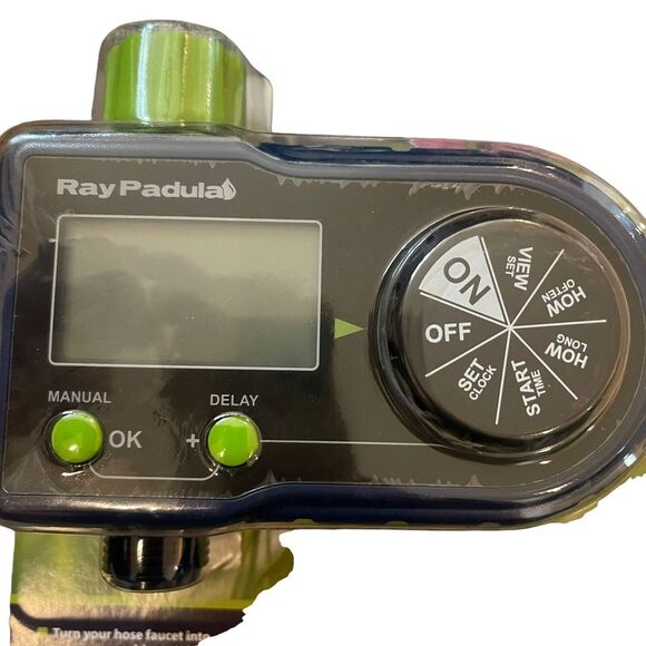 Ray Padula 1-Zone Programmable Sprinkler Timer for Yard Garden‎ Hose Battery Op - Picture 5 of 8